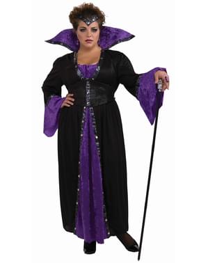 Dámský kostým čarodějnice velikost plus size