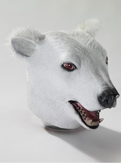 Mascara Latex De Urso Polar Os Mais Divertidos Funidelia