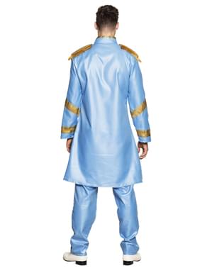 Fato de cantor de Liverpool azul para homem