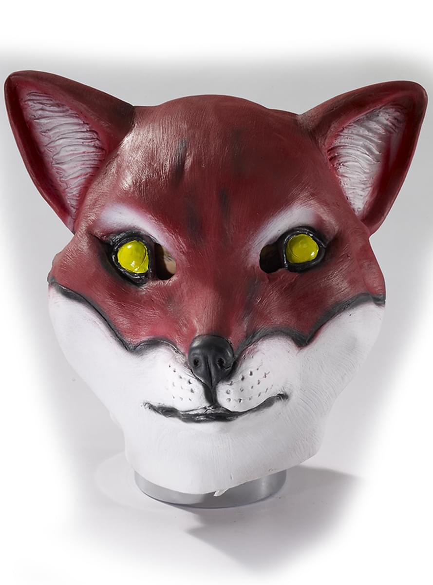 Masque de renard pour déguisement Funidelia
