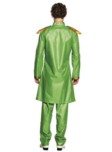 Grønt Liverpool sanger kostume til mænd