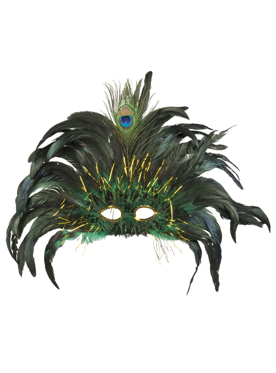 Peacock eye mask for women