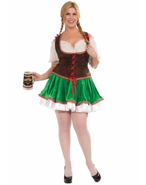 Sexy Alpint Jente Kostyme Voksen Plus Size