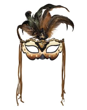 Voodoo Hexen Augenmaske für Damen