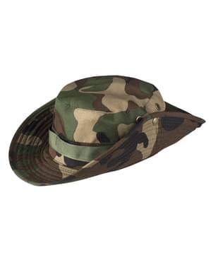 Sombrero de explorador militar para adulto