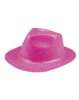 वयस्कों के लिए गुलाबी नए साल की शाम की टोपी