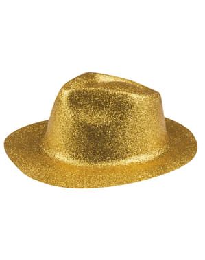 Guld nytårs aften hat til voksne