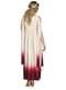 White and pink Greek goddess costume for women