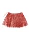 Red Hawaiian skirt for adults