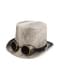 Chapeau steampunk beige adulte