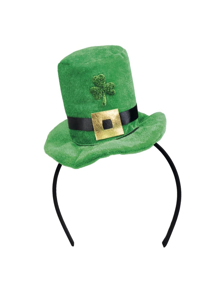 Mini cappello leprechaun San Patrizio per adulto