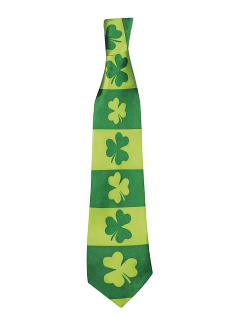 Saint Patrick kløver slips til voksne