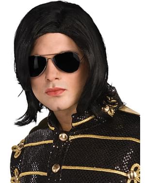 Perruque et lunettes de Michael Jackson