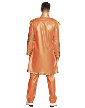 Kostum penyanyi oranye Liverpool untuk pria