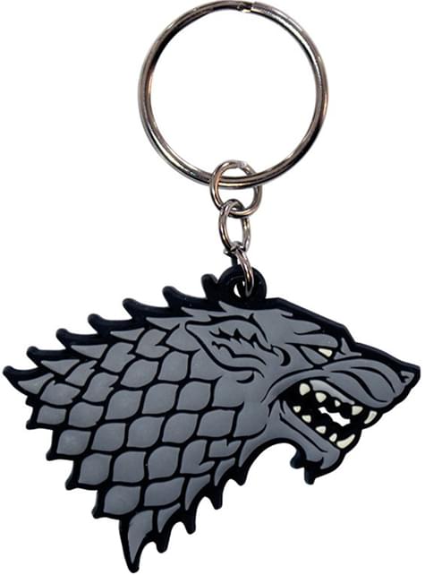 game of thrones stark keychain