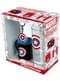 Deluxe Gift Set (Glass, Mug and Keychain) - Captain America
