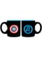 Pack regalo deluxe: vaso, taza y llavero - Capitán América