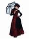 Gothic Roxy Red suaugusiųjų kostiumas