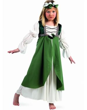 Ortaçağ Clarissa Çocuk Kostümü