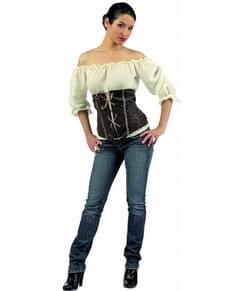 Set Hemd und Korsett für Damen