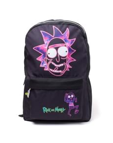 Sac à dos visage Rick néon - Rick et Morty