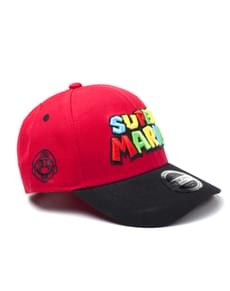 Red Super Mario cap for adults