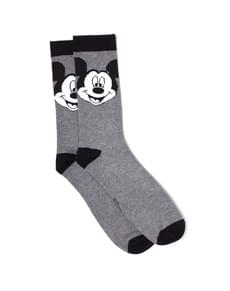 Meias de Mickey Mouse branco e preto