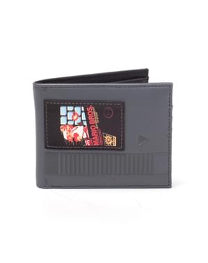 Erkekler için Nintendo kartuş NES Mario Bros cüzdan