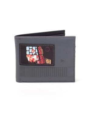 Nintendo cartridge NES Mario Bros wallet for men