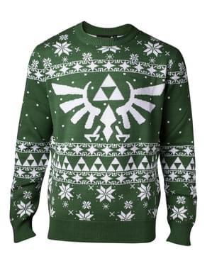 Erkekler için Zelda Noel Triko Efsanesi