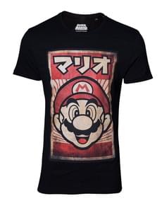T-shirt Mario en japonais - Super Mario Bros