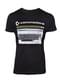T-shirt Teclado preta para homem - Commodore 64