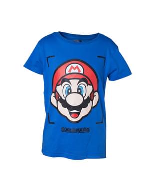 Camiseta de Mario azul para niño