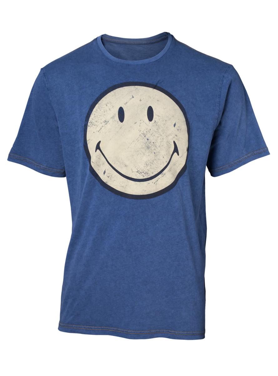 Koszulka denim Smiley dla mężczyzn