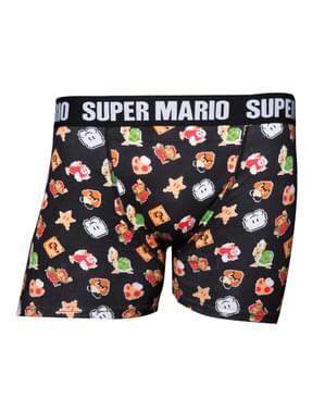 Erkekler için süper Mario Bros boxer şort