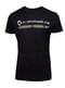 T-shirt Logo negra para homem - Commodore 64