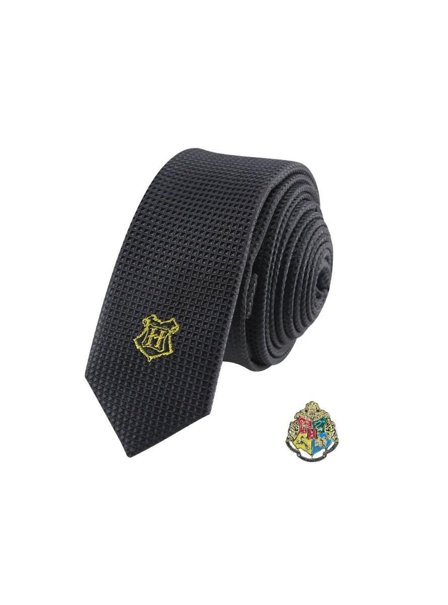 Pack Cravate et badge Poudlard boîte deluxe - Harry Potter
