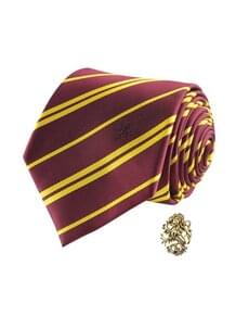 Gryffindor tie and pin pack deluxe box - Harry Potter