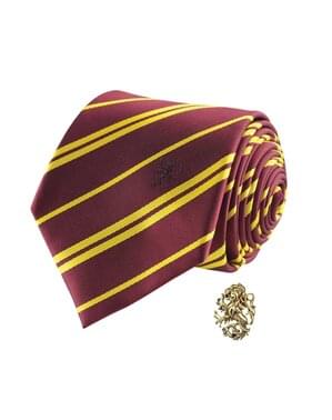 Harry Potter Krawatte und Gryffindor Pin