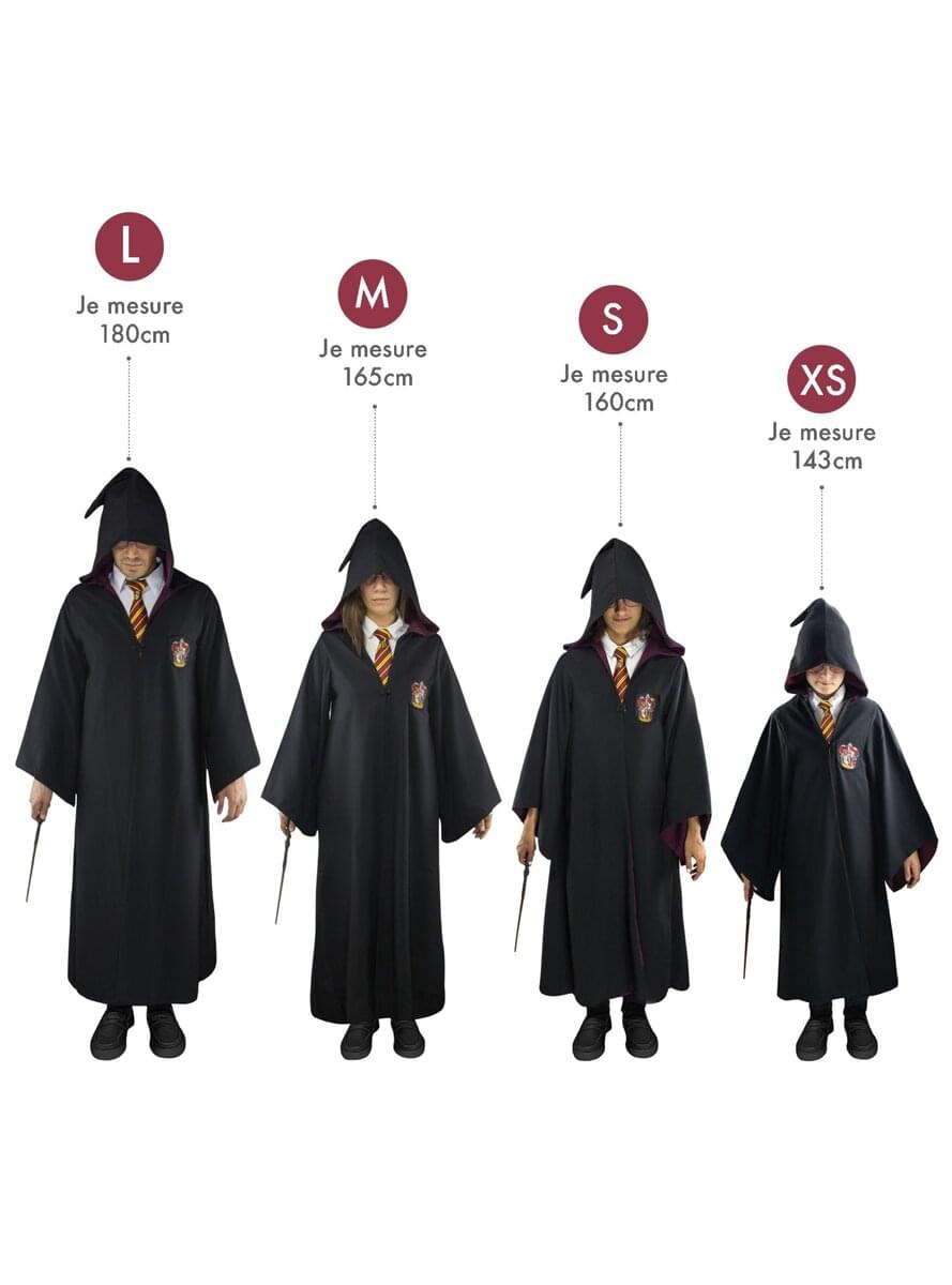 Mantello Harry Potter Grifondoro deluxe per adulto (replica ufficiale per collezionisti)