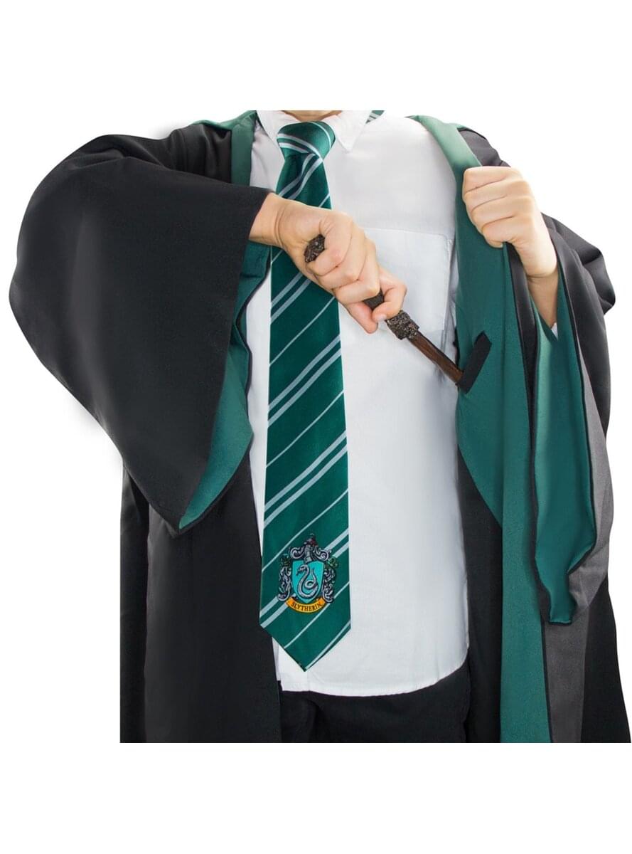 Slytherin Deluxe Harry Potter Robe For Adults Official Collectors