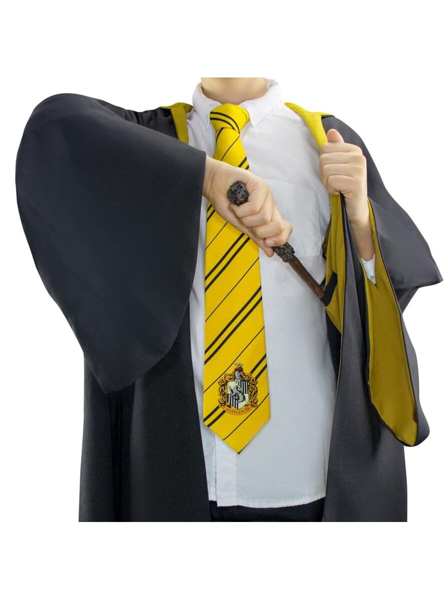 Capa de Hufflepuff Deluxe para menino - Harry Potter
