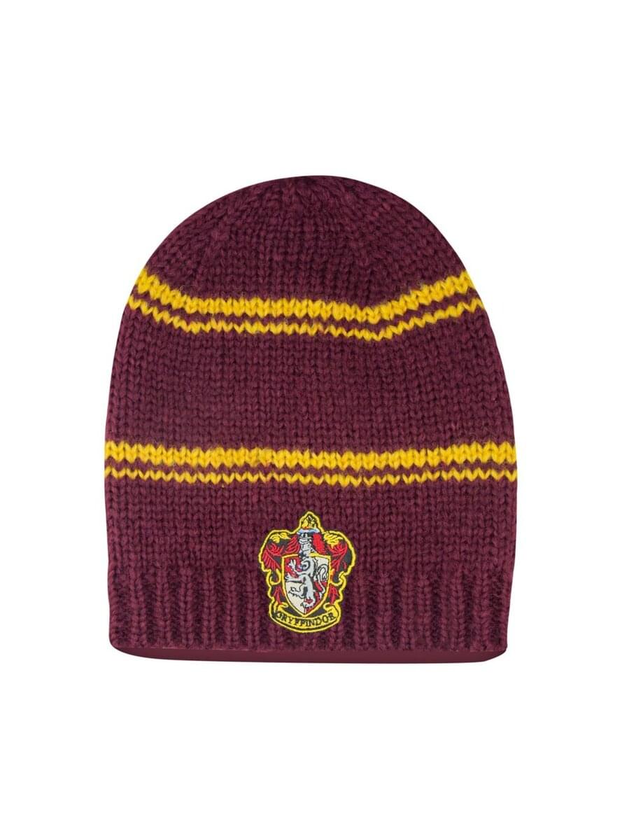 Maroon Gryffindor slouchyビーニーハット -  Harry Potter