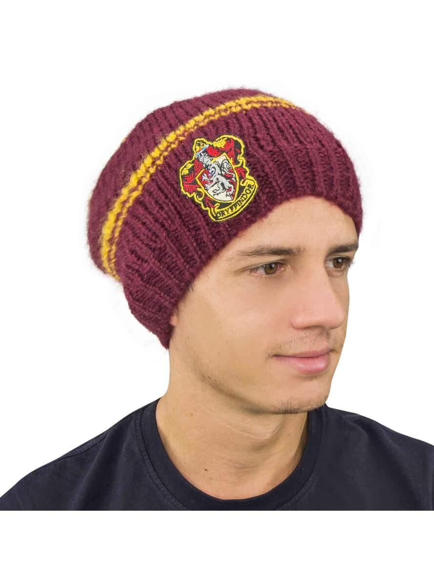 Gorro slouchy beanie de Gryffindor burdeos - Harry Potter