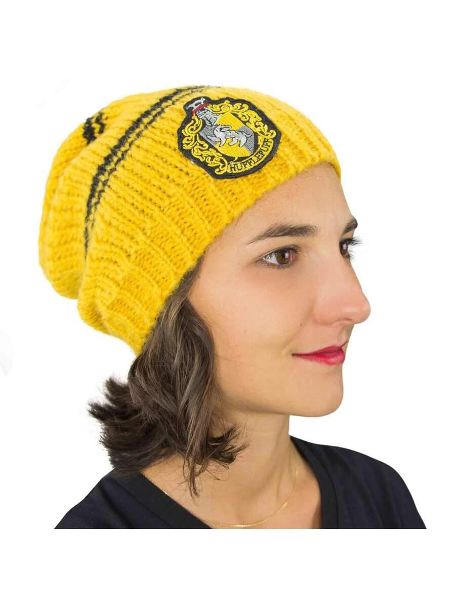 Hufflepuff slouchyビーニーハット -  Harry Potter