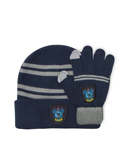 Ravenclaw beanie hat and gloves set for kids - Harry Potter