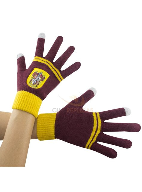 Gryffindor Touchscreen Handschuhe bordeauxrot - Harry Potter
