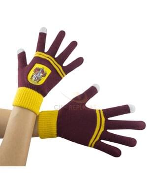 Bordeauxrode Griffoendor tactiele handschoenen - Harry Potter