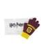 Maroon Gryffindor tactile gloves - Harry Potter