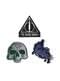 Set van 3 Deathly Hallows lapjes - Harry Potter